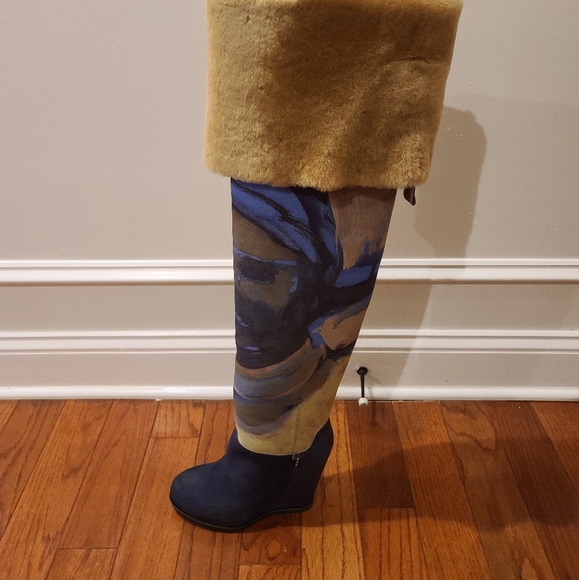 UGG X Claire Tabouret Over the Knee Print Boot - Picture 11 of 11